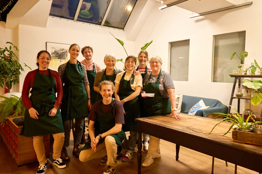 Photo groupe Atelier cuisine végétarienne Landerneau, finistère